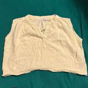 Linen Natural Life Top